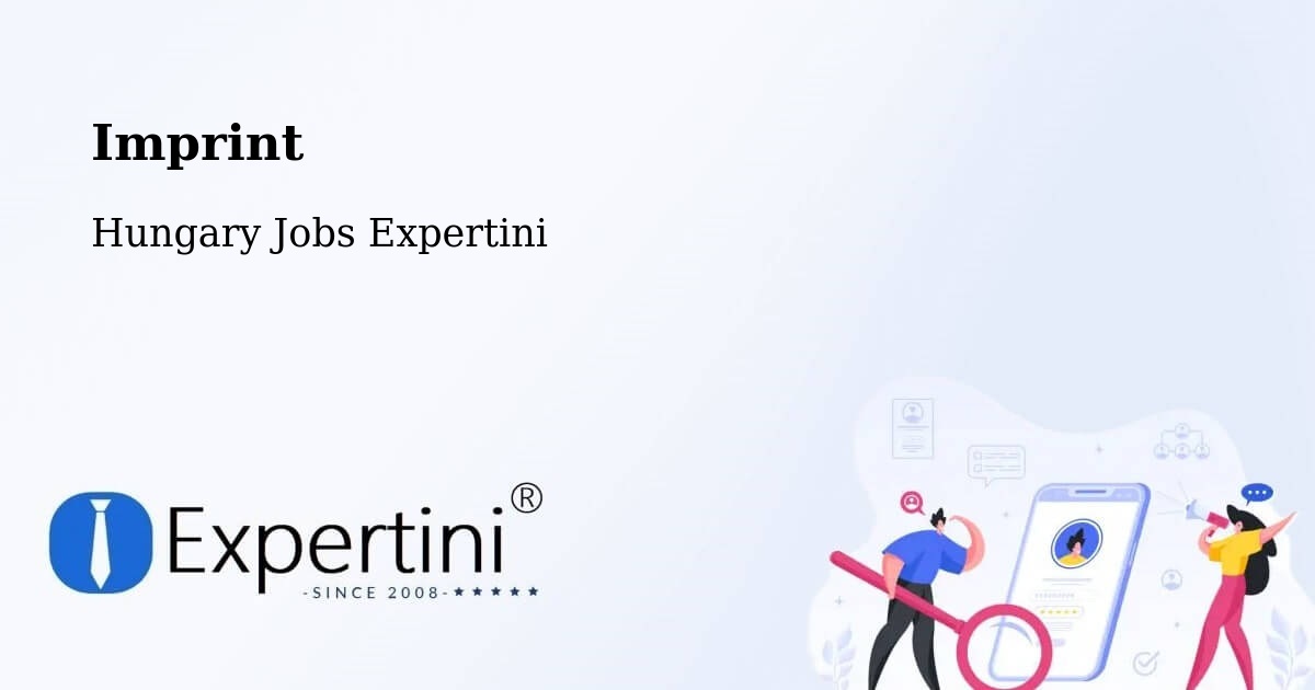 Imprint – Okány - Hungary Jobs Expertini