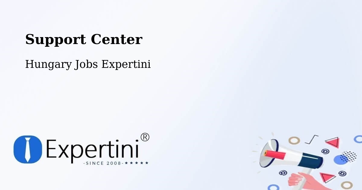 Support Services – Okány - Hungary Jobs Expertini